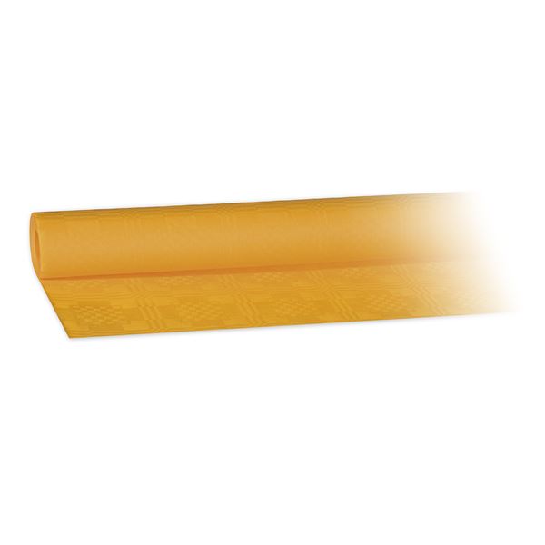 Papírový ubrus rolovaný 8 x 1,2 m - žlutý