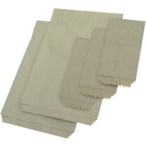 Lékárenský papírový sáček 11 x 17 cm - bílý (100 ks)