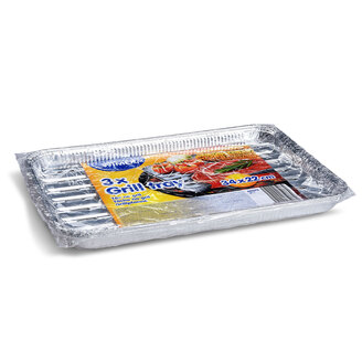 Hliníkový tác na gril  (3 ks)