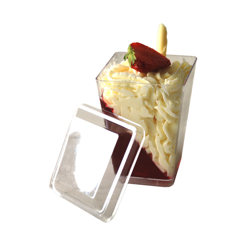 Finger food víčko pro kelímek č. 66381 - čiré (20 ks)