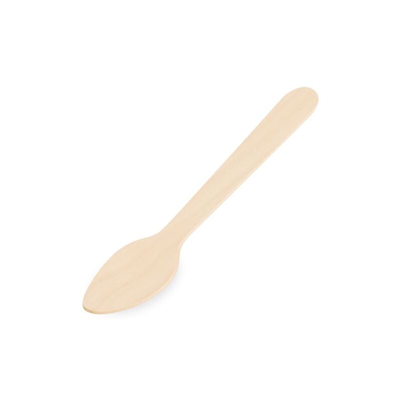 Kávová lžička ze dřeva 11 cm (100 ks)