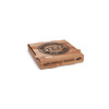 Krabice na pizzu H4 kraft 20 x 20 x 4 cm (100 ks)