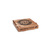 Krabice na pizzu H4 kraft 20 x 20 x 4 cm (100 ks)