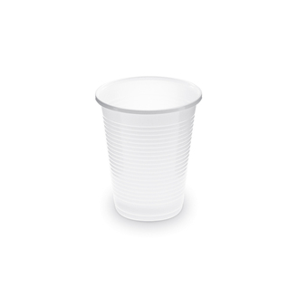 Plastový kelímek 0,18 l (100 ks) - bílý