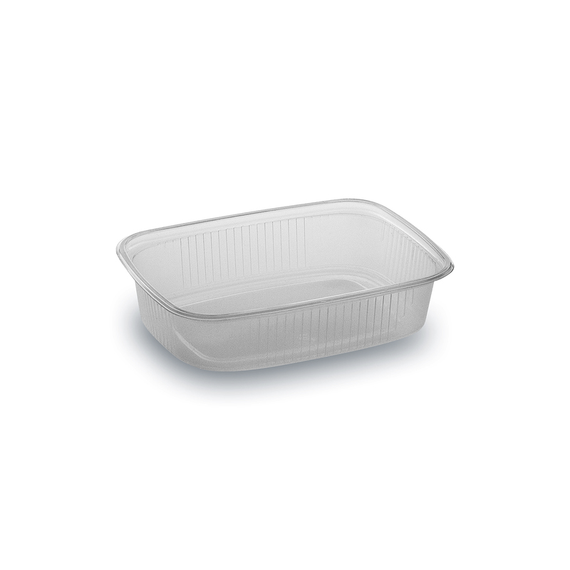Miska hranatá 125 ml - průhledná (100 ks)
