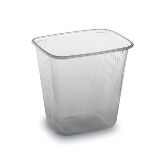 Miska hranatá 500 ml - průhledná (100 ks)