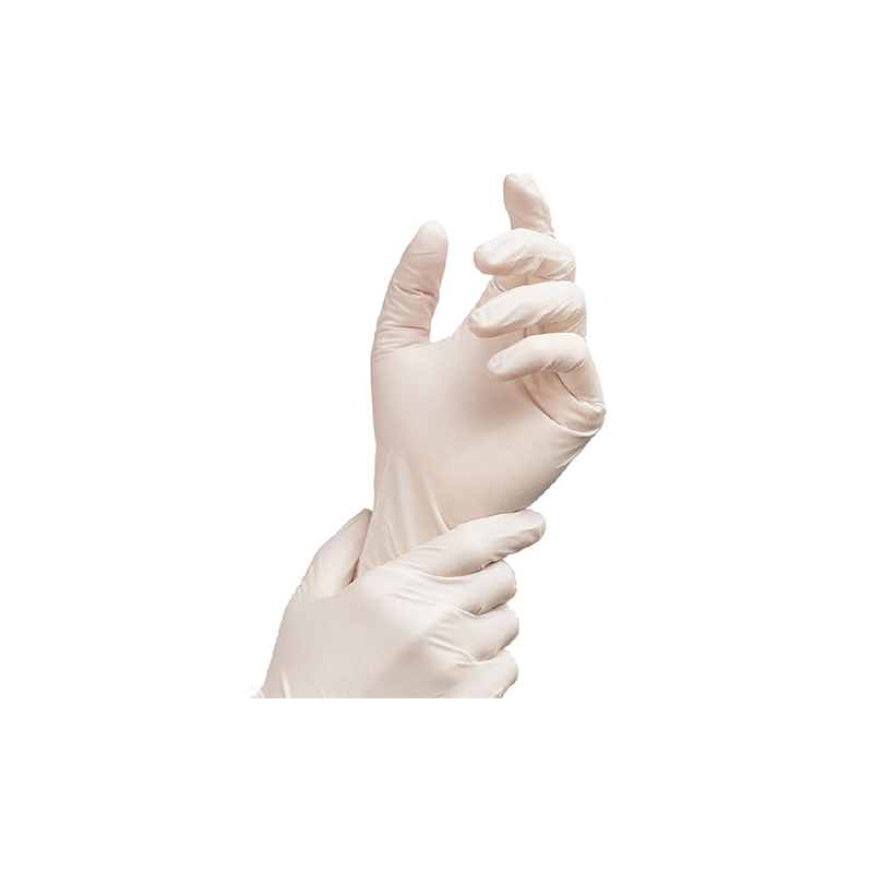 Rukavice latexové nepudrované M (100 ks)