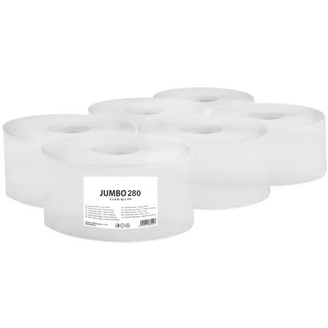 Toaletní papír JUMBO 6 ks, 2vrstvý, průměr 28 cm