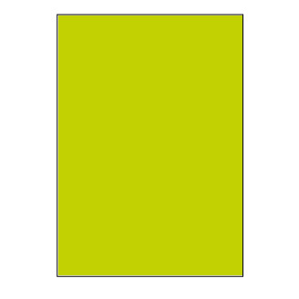 Samolepicí etikety 210 x 297 mm, A4 - reflexní zelené (100 ks)