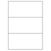 Samolepicí bílé etikety 210 x 99 mm, A4 (100 ks)