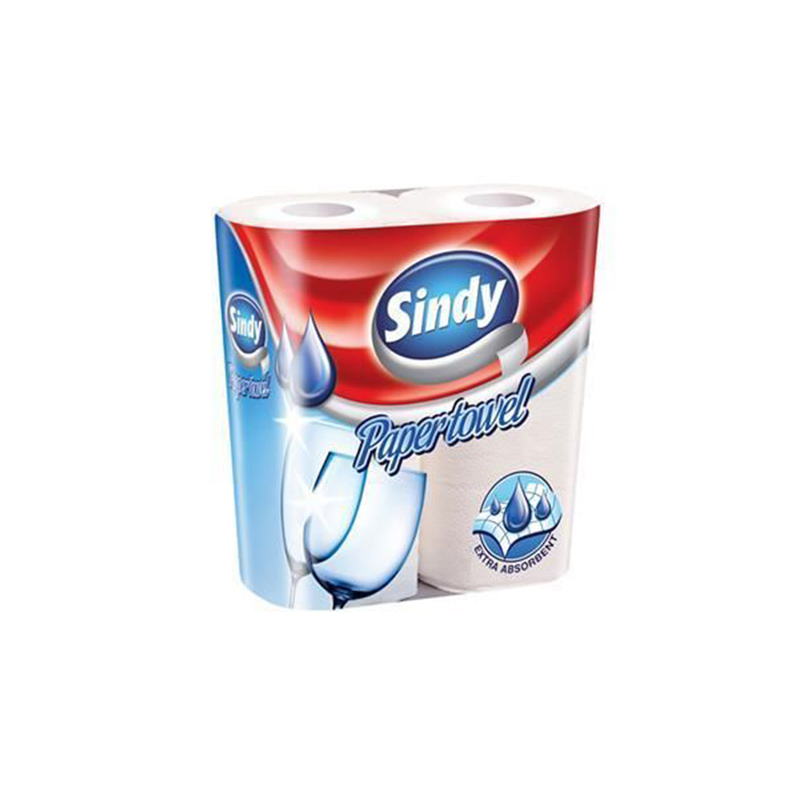 Papírové kuchyňské utěrky Sindy 2 role, 2vrstvé