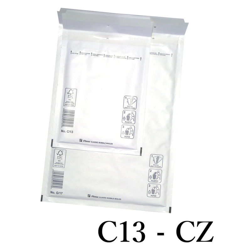 Bublinková obálka C13 (CZ) - bílá