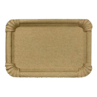 Papírový tácek KRAFT 13 x 20 cm (100 ks)