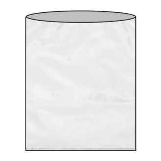 Sáček polyetylénový plochý 150 x 200 mm (1000 ks) - transparentní