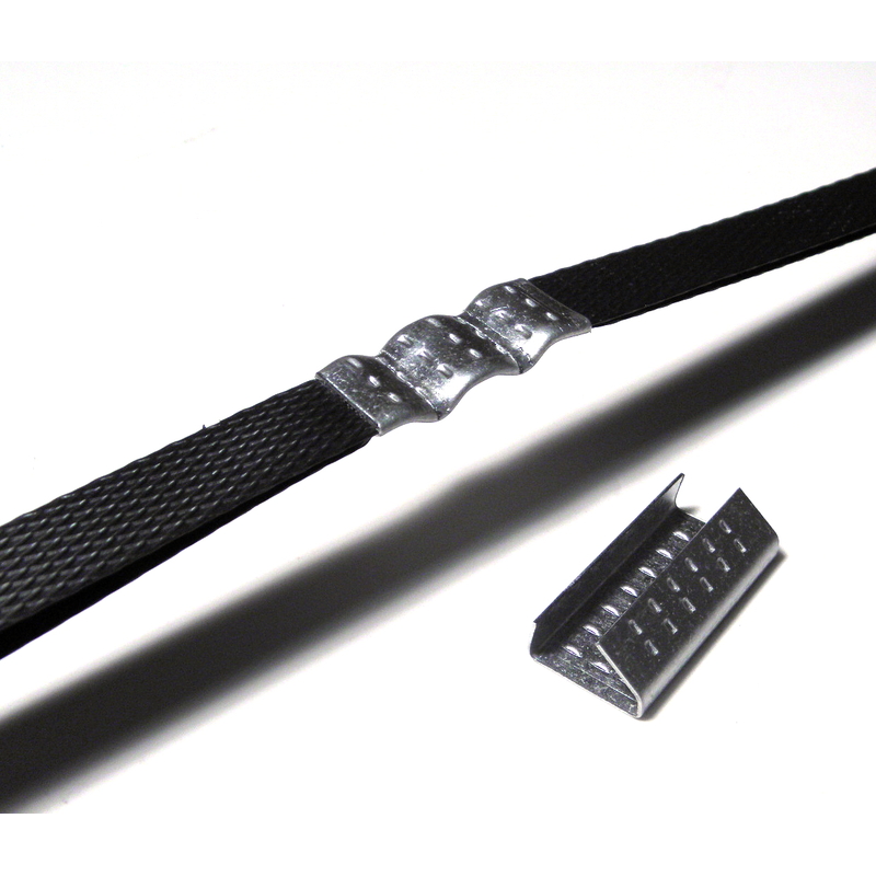 Spona vázací pro PP a PET pásku šíře 16 mm (1600 ks) - kovová