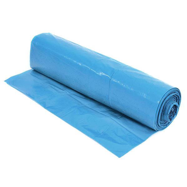 Odpadový pytel LDPE 120 l, 40 um (20 ks) - modrý
