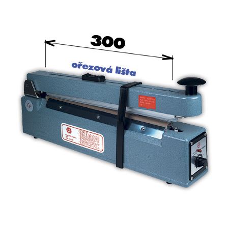 Stolní svářečka fólií a sáčků šíře 300 mm - s odřezem