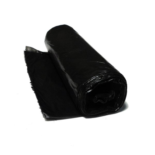 Pytel na odpadky HDPE 25 l, 44 x 50 cm, 7 um (30 ks) - černý