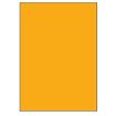 Samolepicí etikety 210 x 297 mm, A4 - reflexní oranžové (100 ks)