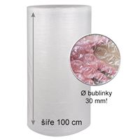 Bublinková fólie šíře 100 cm, návin 50 m
