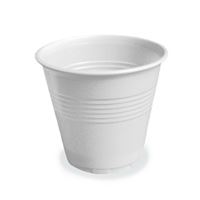 Plastový kelímek 0,08 l PS - bílý (100 ks)