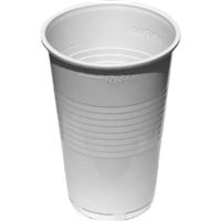 Plastový kelímek 0,3 l (10 ks) - bílý