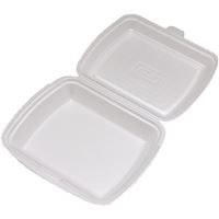Menu box nedělený bílý velký (125 ks)