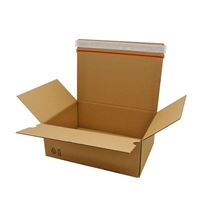 Krabice zasílací F703 345x256x130 mm, 1 lepicí a 1 odtrhávací páska