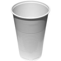 Plastový kelímek 0,5 l (50 ks) - bílý