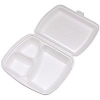 Menu box 3dílný bílý (125 ks)