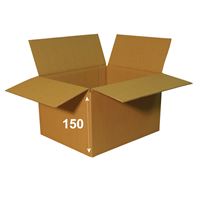 Krabice papírová klopová 3VVL 250 x 200 x 150 mm