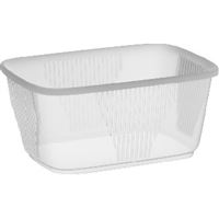 Miska hranatá 250 ml - průhledná (100 ks)
