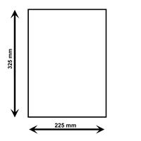 Adresní obálka C4 (A4) samolepicí průhledná (100 ks)