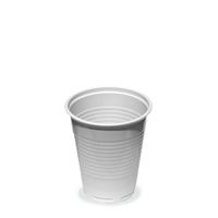 Plastový kelímek 0,18 l (100 ks) - bílý