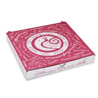 Krabice na pizzu 24 x 24 x 3 cm (100 ks)
