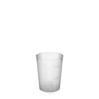 Kelímek krystal panák s měrkou 2 a 4 cl (50 ks)