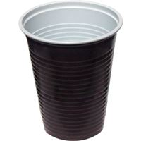 Kávový kelímek 0,2 l (100 ks) - hnědo-bílý