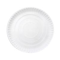 Papírový talíř hluboký průměr 34 cm - bílý (50 ks)