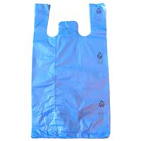 Mikrotenová taška JUMBO 55 x 70 cm - modrá (100 ks)
