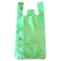 Mikrotenová taška nosnost 4 kg - zelená (100 ks)