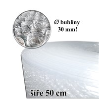 Bublinková fólie šíře 50 cm, návin 50 m Bublinková fólie šíře 50 cm, návin 50 m