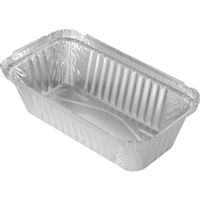 Hliníková miska 690 ml - hranatá (100 ks)