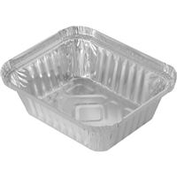 Hliníková miska 470 ml - hranatá (100 ks)