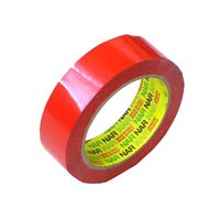 Nartape lepicí páska šíře 25 mm x 66 m - červená