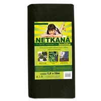 Mulčovací netkaná textilie 1,6 x 10 m - černá