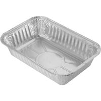 Hliníková mísa na těstoviny 800 ml - hranatá (100 ks)