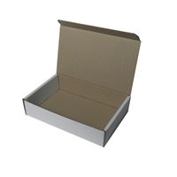 Minikrabice bílo-hnědá 137 x 90 x 34 mm