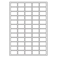 Samolepicí bílé etikety 37 x 21 mm, A4 (100 ks)