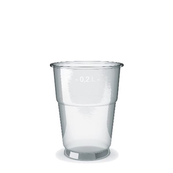 Plastový kelímek 0,2 l (50 ks)