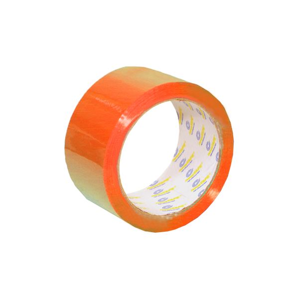 Lepicí páska novaTAPE šíře 48 mm x 66 m - oranžová, PP